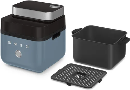 Air Fryer Frytkownica beztłuszczowa SMEG AFC01SBMEU 7l z okienkiem do obserwacji postępów gotowania