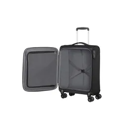 Чемодан/ручная кладь American Tourister Crosstrack-черный / серый