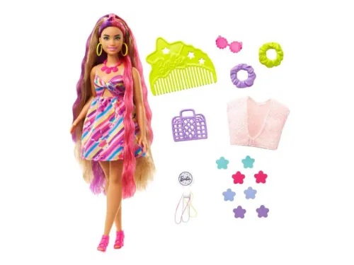 Barbie hediye seti ev + bebek