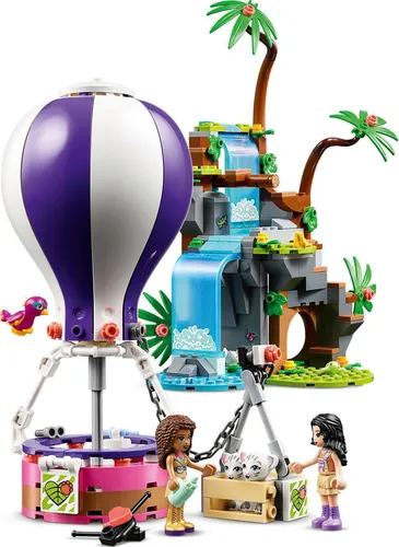 Конструктор Lego Friends на воздушном шаре, чтобы спасти тигра (41423)