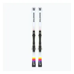 Narty zjazdowe Salomon S/Max Endurance + wiązania M10 GW white/black/acid green