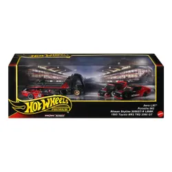 Zestaw pojazdów Hot Wheels Premium Advan Racing Team JBM06 (4 szt.)