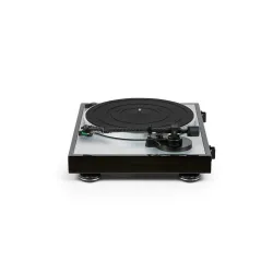 Gramofon Thorens TD 402 DD Półautomatyczny Napęd bezpośredni Przedwzmacniacz Czarny błyszczący