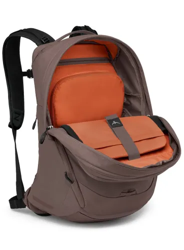Plecak rowerowy Osprey Metron Airspeed 34 - magma brown / goby orange