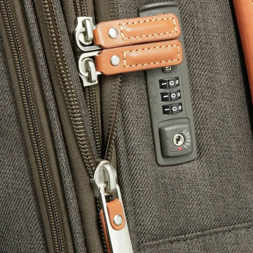 Samsonite Lite DLX extensibil mare-carcasă de măsline închisă