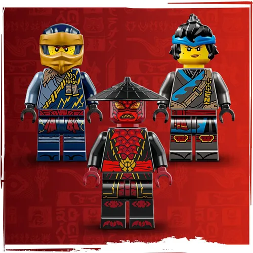 Lego Ninjago Klocki Zestaw 71840 Pojedynek Wyścigowy Rogue Drix 3 Figurki