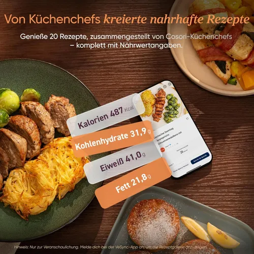 Frytkownica beztłuszczowa COSORI Turbo Tower Pro Smart ‎CAF-DC113S-ADE Wi-Fi 10,8 l Double Stack