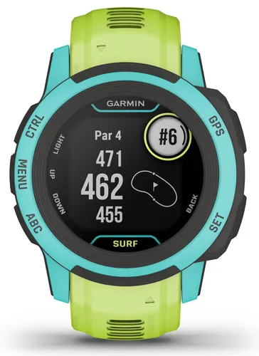 Смарт-часы Garmin Instinct 2s Surf Edition 40mm GPS сине-зеленый