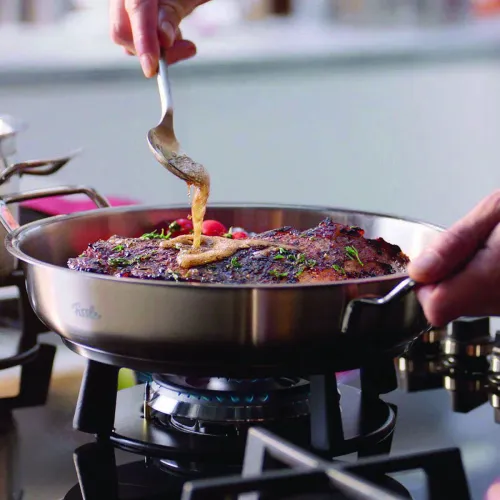 FISSLER Original Profi Collection 2.0 24 cm - patelnia nieprzywierająca z pokrywką