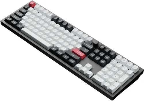 Klawiatura KEYCHRON Q6 HE Wireless Switch Gateron Double-Rail Magnetic Nebula Czarno-biało-czerwony