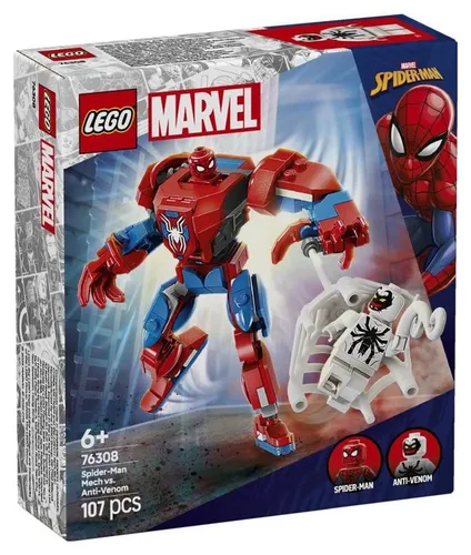 LEGO Super Heroes Marvel 76308 Mech Spider-Mana kontra Anti-Venom