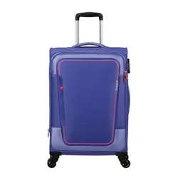 Walizka średnia American Tourister Pulsonic - soft lilac