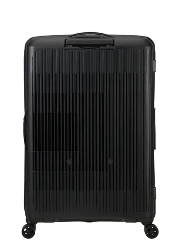 American Tourister Aerostep'in Geniş Genişletilebilir Valizi-siyah