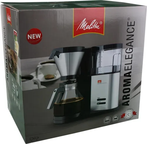 Капельная кофеварка Melitta Aroma Elegance Therm 1012-01 Srebrny