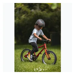 Kask rowerowy dziecięcy Hornit Lava brown