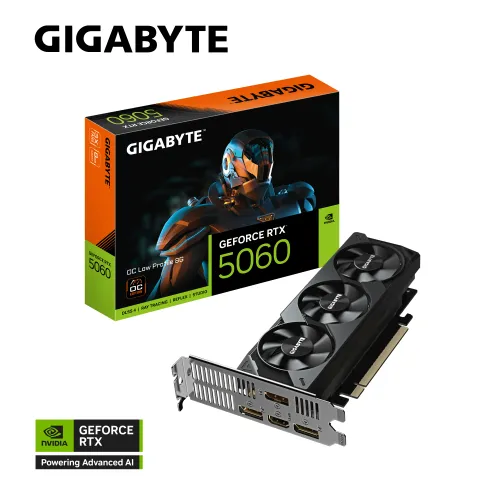 Karta graficzna Gigabyte GeForce RTX 5060 OC Low Profile 8GB GDDR7 128bit DLSS 4