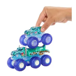 Zestaw pojazdów Hot Wheels Bigfoot 50 Rocznica HYJ29 (11 szt.)