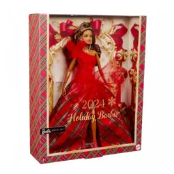 Mattel Lalka Barbie Holiday brunetka