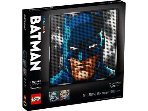 Конструктор Lego 31205 Art - Конструктор Lego Batman Бэтмен из Коллекции Джима Ли