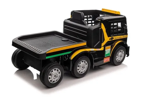 Auto Na Akumulator Ciężarówka Mercedes Z Naczepą Xmx622B LCD Mp4 Eva Skóra LED