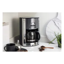 Ekspres RUSSELL HOBBS Geo Steel 25270-56/RH Szary