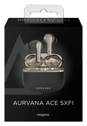Słuchawki dokanałowe CREATIVE Aurvana Ace SXFI Czarny