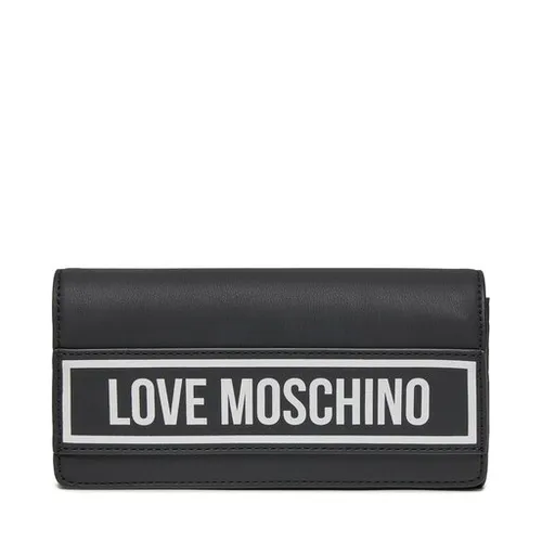 Большой женский кошелек LOVE MOSCHINO Jc5720pp0hkg100a Nero / Bianco