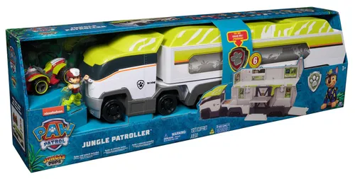 Pojazd SPIN MASTER Psi Patrol Ciężarówka Patrolowiec Jungle Patroller + figurka 6072465 20151114