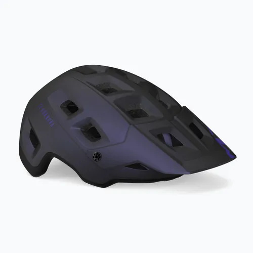 Kask rowerowy MET Terranova deep purple matt