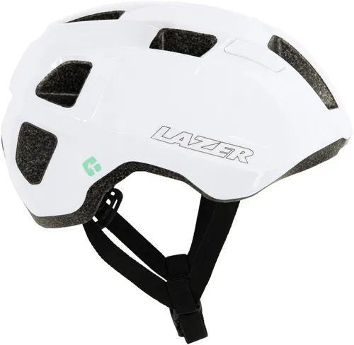 Kask rowerowy LAZER Vandal KinetiCore Biały Miejski (rozmiar M/L) + Lampka rowerowa LAZER LED Uniwersalna PLZ2227891238