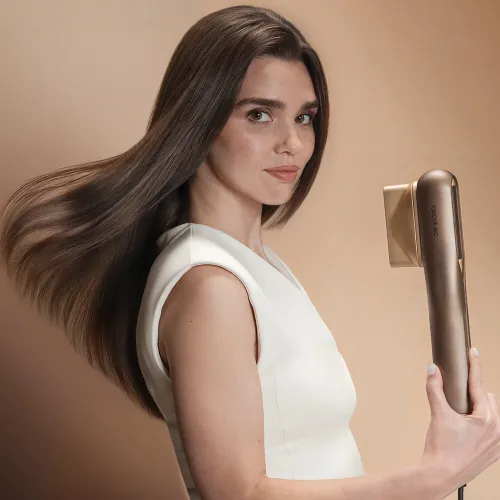 Prostownica CECOTEC Air Lisse 2in1 Forcedry Szampański 150 stopni