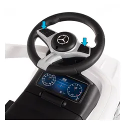 Jeździk Mercedes 4w1 chodzik, pchacz c-class 63 amg, jeździdełko dla dzieci, autko