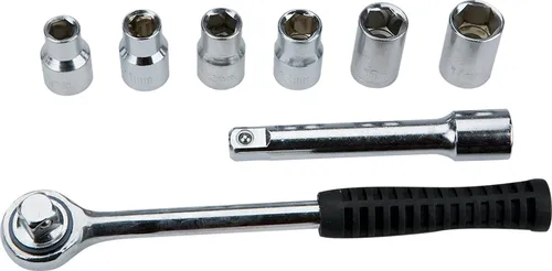 Klucze nasadowe 1/2", zestaw 8szt. Top Tools 38D143