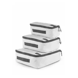 Organizery podróżne Matador Packing Cube Set 3-Pack - arctic white