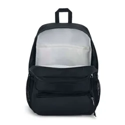 JanSport Doubleton Okul Sırt Çantası-siyah