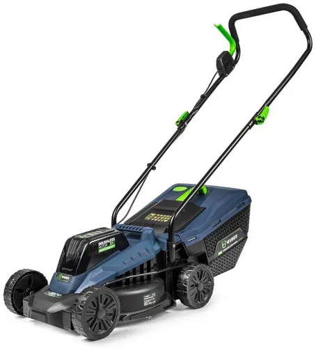 Kosiarka akumulatorowa WUBER W04801 32 cm, 6 Ah, 20 V, silnik bezszczotkowy, kosz 30L, 1 akumulator 6 Ah