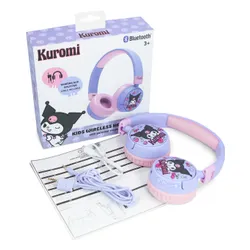 Słuchawki nauszne OTL Kuromi Kids Niebiesko-różowy