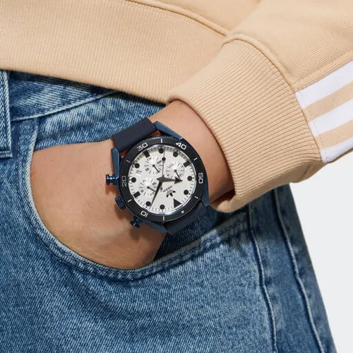 Adidas Originals Edition Two Chrono Watch Aofh23004 Blue