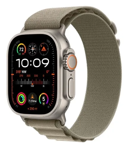 Apple Watch Ultra 2 GPS + сотовый 49 мм Титан + камуфляж Alpine band (S)