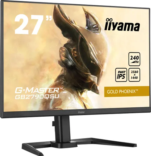 Monitor iiyama G-Master Gold Phoenix GB2790QSU-B5 27" 2K IPS 240Hz 1ms Gamingowy