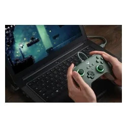 Pad 8BitDo Ultimate C Wired do PC, Xbox Przewodowy Zielony