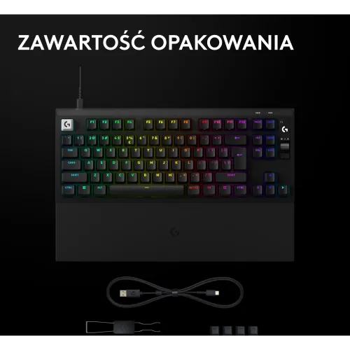 Klawiatura magnetyczna Logitech G Pro X2 TKL Rapid Czarny