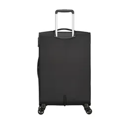 Walizka średnia American Tourister Crosstrack - grey/red