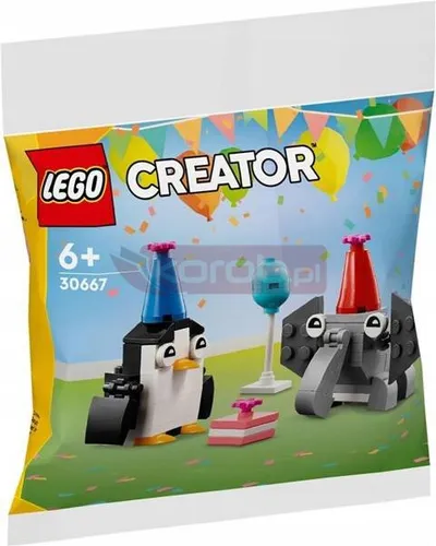 LEGO CREATOR 30667 Przyjęcie urodzinowe ze zwierzątkami POLYBAG