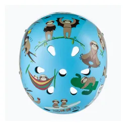 Kask rowerowy dziecięcy Hornit Sloth blue/brown