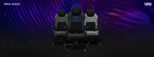 Fotel YUMISU 2054 Magnetic Czarny
