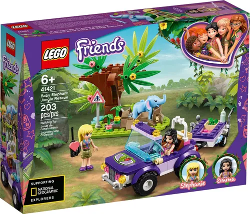 LEGO Friends Na ratunek słoniątku 41421