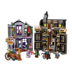 Конструктор LEGO Harry Potter 76439 магазины Олливандера и Мадам Малкин