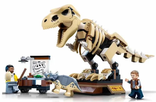 LEGO Jurassic World 76940 выставка окаменелостей тираннозавра