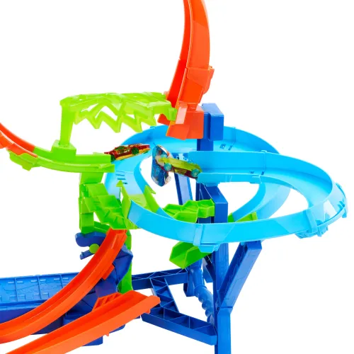 Tor Hot Wheels Stunt Tracks Powietrzna kraksa JFD12